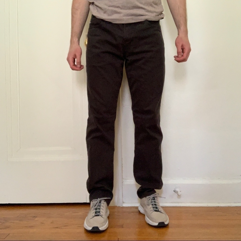 AG Jeans Men’s The Graduate Tailored Leg Pant Dark Gray 31x32